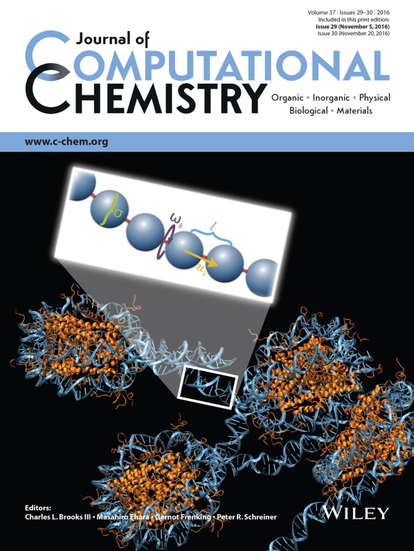 Cover picture from  Journal of Computational Chemistry (2016) 37(29)